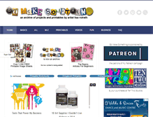 Tablet Screenshot of gomakesomething.com